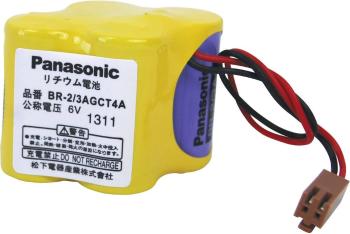 Panasonic BR2/3AGCT4A špeciálny typ batérie  so zástrčkou lítiová 6 V 2400 mAh 1 ks