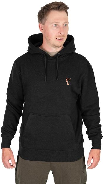 Fox mikina collection hoody black orange - xxl