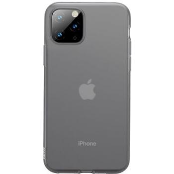 Baseus Jelly Liquid Silica Gel Protective Case pre iPhone 11 Pro Transparent Black (WIAPIPH58S-GD01)