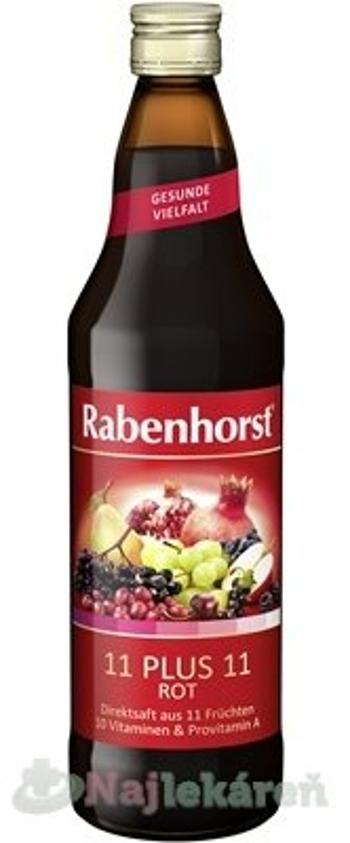 Rabenhorst 11 + 11 MULTIVITAMÍN ROT šťava z červeného ovocia 750ml