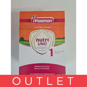 EXP: 30.9.2023 PLASMON Nutri-uno 1 počiatočné mlieko 2x350 g, 0m+