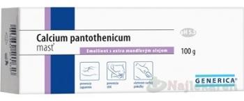 GENERICA Calcium pantothenicum masť, Emollient s extra mandľovým olejom 100 g