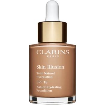 Clarins Skin Illusion Natural Hydrating Foundation rozjasňujúci hydratačný make-up SPF 15 odtieň 112.3 Sandalwood 30 ml
