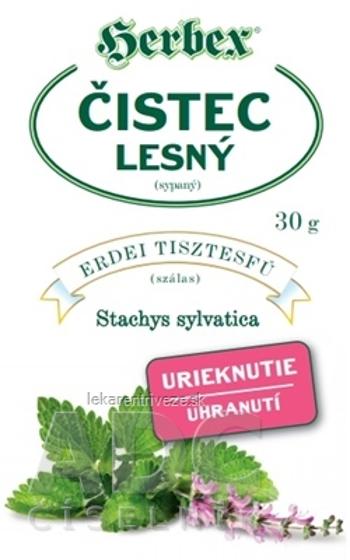 HERBEX ČISTEC LESNÝ sypaný 1x30 g