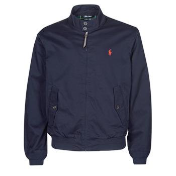 Polo Ralph Lauren  Bundy BLOUSON ZIPPE EN SERGE DE COTON AVEC DOUBLURE TARTAN  Námornícka modrá