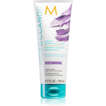 Moroccanoil Color Depositing jemná vyživujúca maska bez permanentných farebných pigmentov Lilac 200 ml