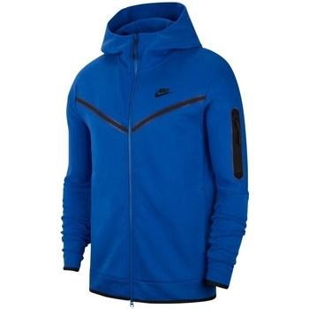 Nike  Mikiny Tech Fleece  Modrá