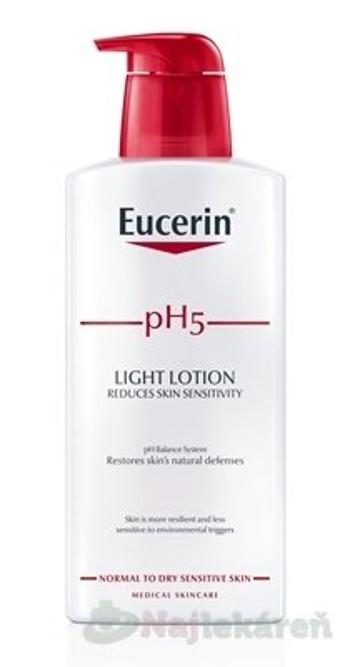 Eucerin pH5 telové mlieko ľahká textúra pre citlivú pokožku 400 ml