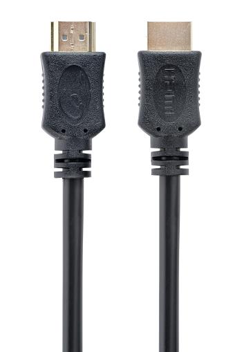 Kabel CABLEXPERT CC-HDMI4L-1M HDMI-HDMI 1m, 1.4, M/M stíněný, zlacené kontakty, CCS, ethernet, černý