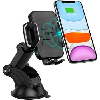 Choetech 15 W Car Holder Wireless Fast Charger Black (T521-F)