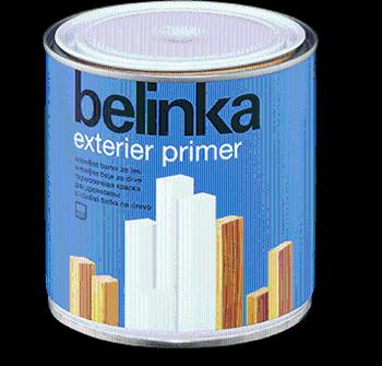 BELINKA Exterier Primer - základná farba na drevo biela 0,75 l