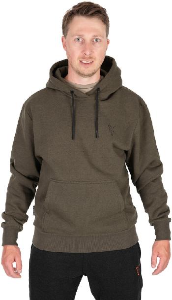 Fox mikina collection hoody green black - xl