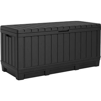 KETER Záhradný úložný box KENTWOOD 350 l, grafit (249462)