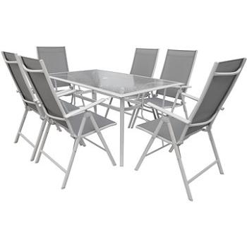 LA PROROMANCE - Súprava záhradného nábytku G47+T17 mocca 1 stôl+6 kresiel (BUN08)