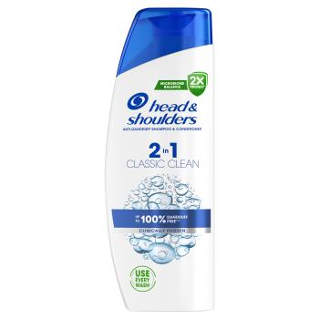 HEAD & SHOULDERS Classic Clean 2in1, Šampón proti lupinám 330 ml