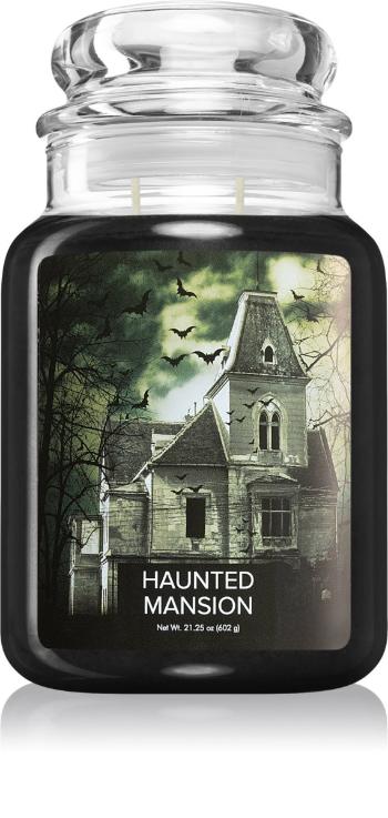 Village Candle Vonná sviečka v skle - Haunted Mansion - Strašidelný dom, veľká
