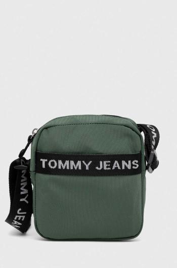 Malá taška Tommy Jeans zelená farba