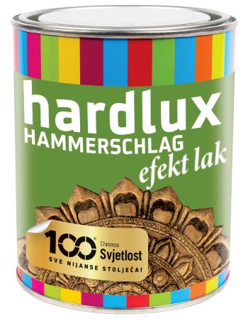 HARDLUX - Kladivková antikorózna farba 0,75 l tmavomodrý