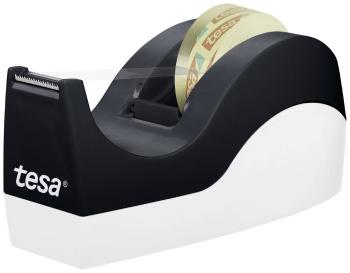 tesa Easy Cut Orca + tesafilm transparent 53916-00000-00 Desk tape dispenser  čierna, biela (d x š) 33 m x 19 mm 1 sada
