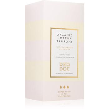 DeoDoc Organic Cotton Tampons Super Flow tampóny 14 ks