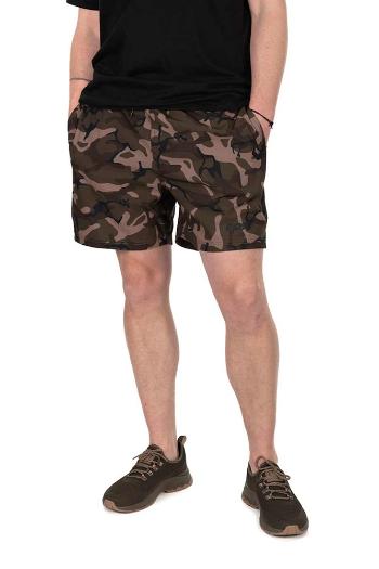 Fox kúpacie kraťasy black camo lw swim shorts - m