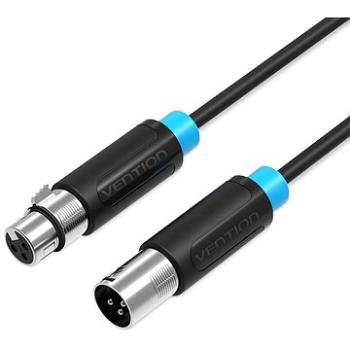 Vention XLR Audio Extension Cable 3 m Black (BBFBI)