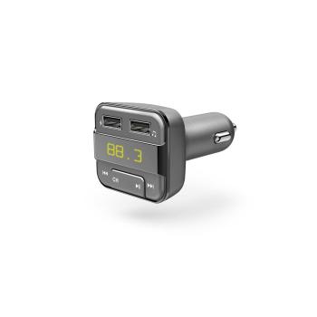 HAMA 183274 BLUETOOTH FM TRANSMITTER S USB NABIJACOU FUNKCIOU, SEDY