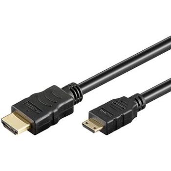 PremiumCord Kábel 4K HDMI A – HDMI mini C,  2 m (kphdmac2)