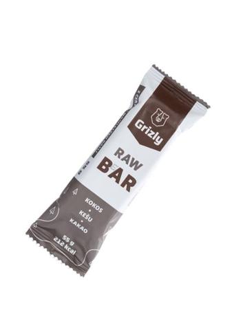 Raw bar - kokos, kešu, kakao GRIZLY 55 g