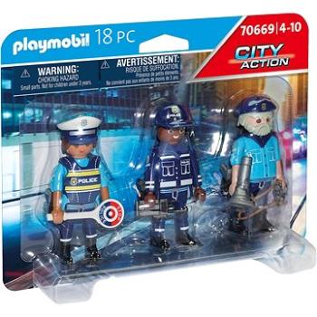 Playmobil 70669 Sada figúrok Polícia (4008789706690)