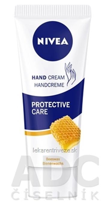 NIVEA Krém na ruky PROTECTIVE CARE s včelím voskom 1x75 ml