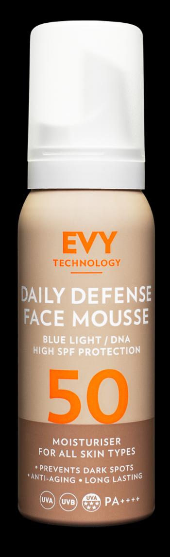 EVY Daily Defense Face Mousse SPF 50 celoročná ochrana pleti 75ml