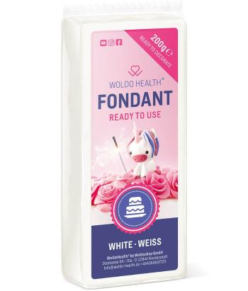 Fondán biely - 200 g - WoldoHealth®