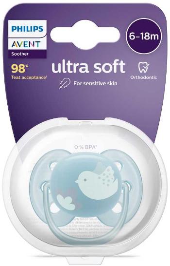 Philips AVENT Cumlík Ultrasoft Premium 6-18m modrá 1 ks