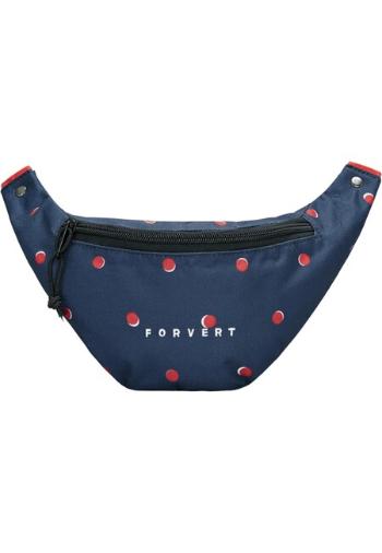 Urban Classics Forvert Leon Hipbag navy double dots - UNI