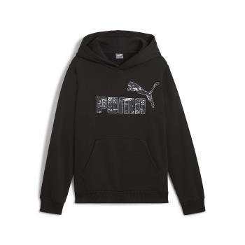 Puma  ESS+ CAMO HOODIE FL  Mikiny Čierna