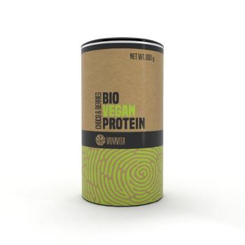 BIO Vegan Proteín - VanaVita, príchuť banán jahoda, 600g