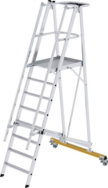 MUNK Günzburger Steigtechnik  52308 hliník rebrík s platformou Montáž pomocou nástrojov Max.prac. výška: 3.85 m