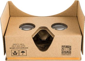 Basetech Headmount Google 3D VR hnedá  okuliare pre virtuálnu realitu