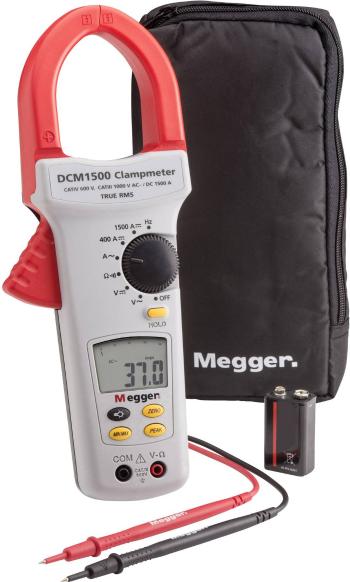 Megger DCM1500 ručný multimeter, prúdové kliešte  digitálne/y  CAT IV 600 V Displej (counts): 4000