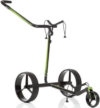 Jucad Carbon Travel 2.0 Black/Green Elektrický golfový vozík
