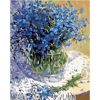 Maľovanie podľa čísel – Kytica modrých kvetov (HRAmal00615nad)