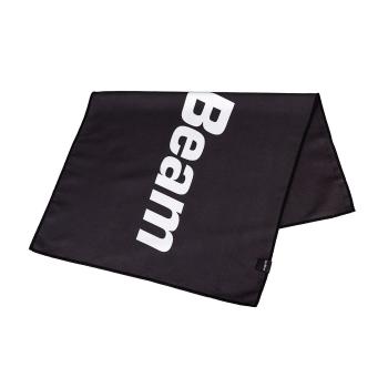 Gymbeam Black mini športový rýchloschnúci uterák 66 x 40 cm čierny