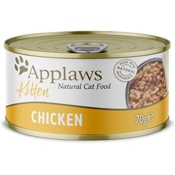 Applaws konzerva Kitten pre mačiatka Kurča 6× 70 g (5060122492096)