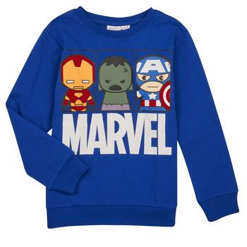 Name it  Mikiny NMMJEBIN MARVEL SWEAT  Modrá