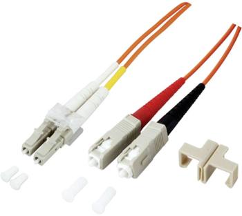 EFB Elektronik O0320.1 optické vlákno LWL prepojovací kábel [1x zástrčka LC - 1x zástrčka SC] 50/125 µ Multimode OM2 1.0