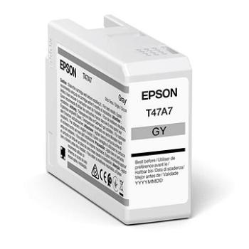 Epson T47A7 Ultrachrome sivá (C13T47A700)