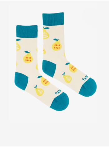 Ponožky pre ženy Fusakle - béžová, zelená
