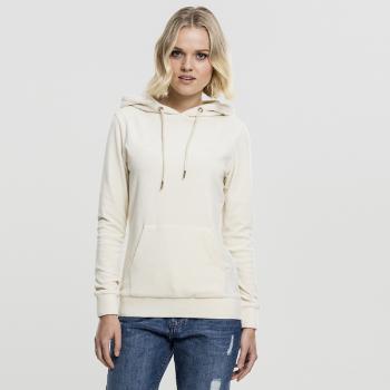 Dámska mikina Urban Classics Ladies Velvet Hoody sand - XS