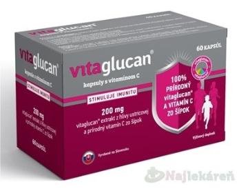 Vitaglucan s vitamínom C 60 kapsúl